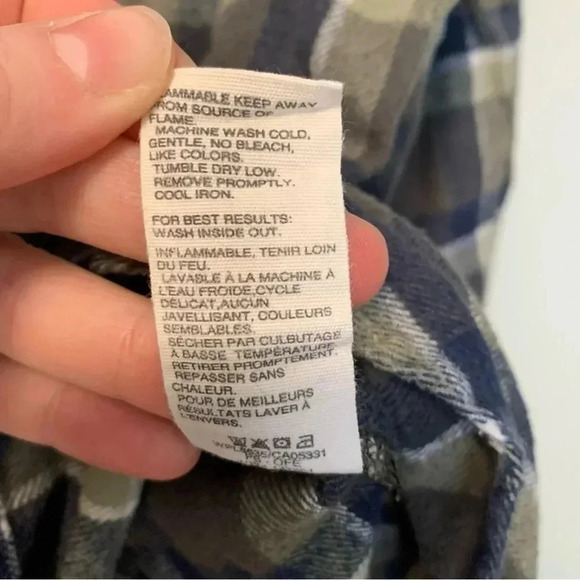 Woolrich plaid 100% cotton  flannel shirt - Picture 5 of 6